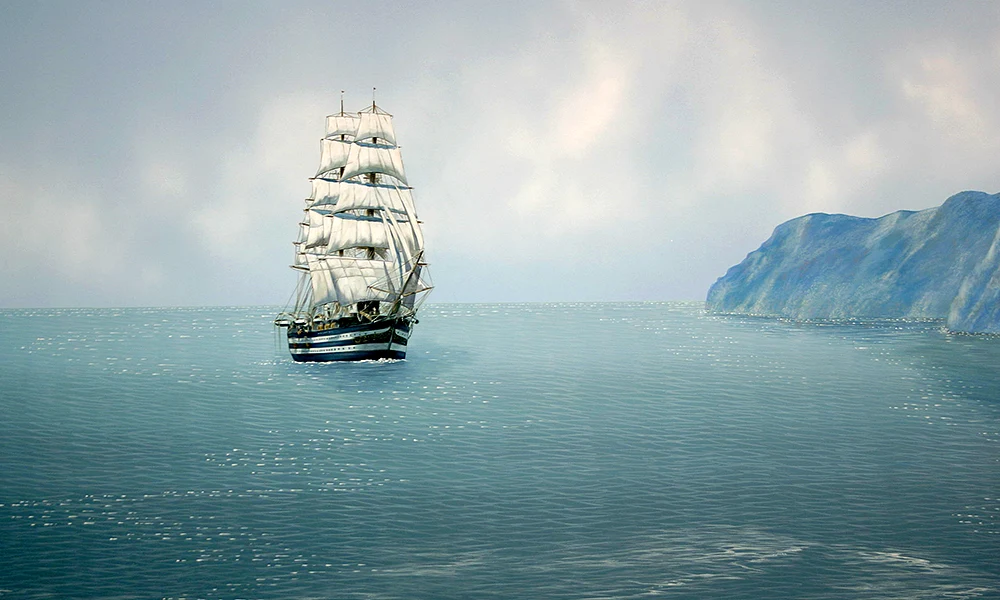 Mediterrane Wandmalerei CAPRI bei Neapel