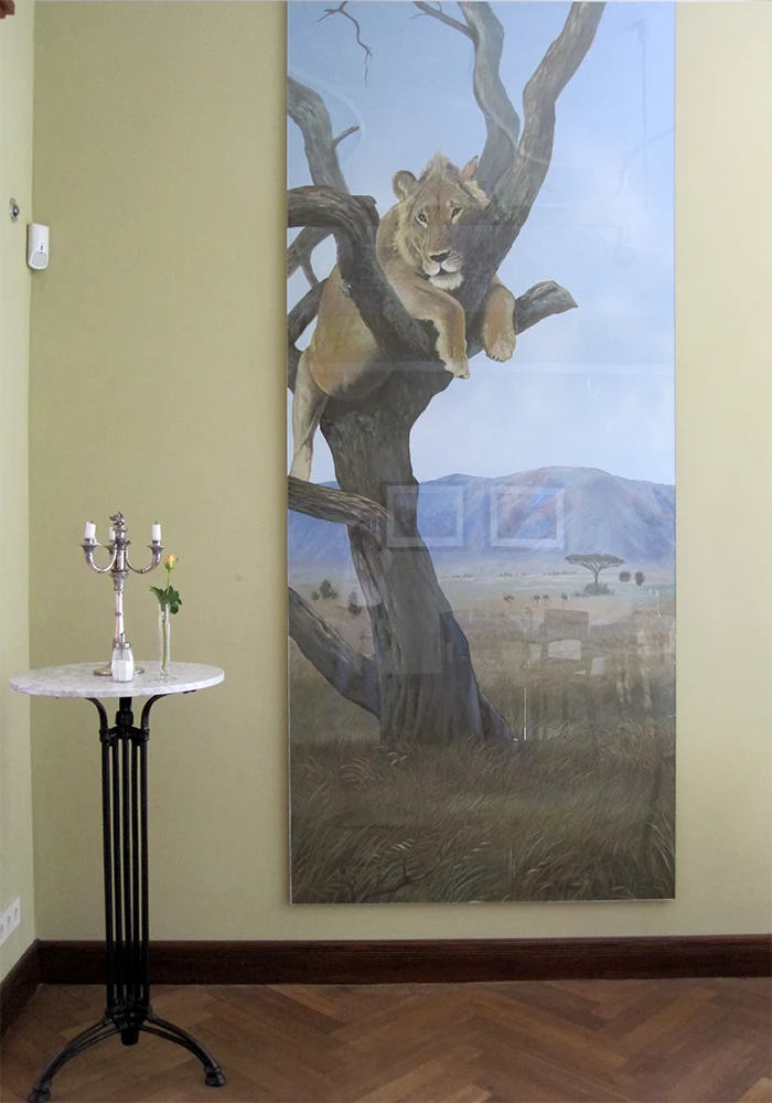Wandmalerei in Bad und Wellness - Tendineum WC