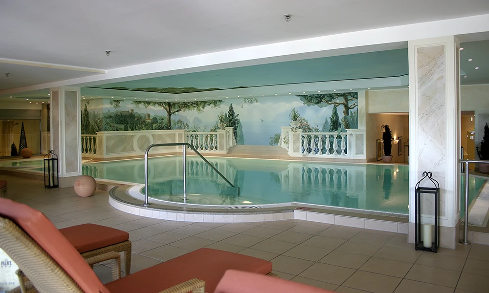 Trompe-l'Œil-Wandmalerei im *****Hotel Palace Berlin