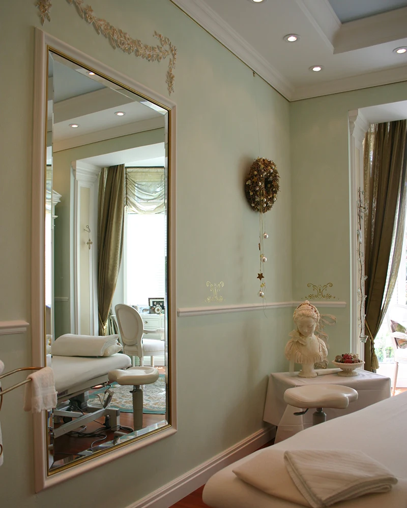 Wandmalerei in Bad und Wellness - Tendineum - Anwendung, Massage