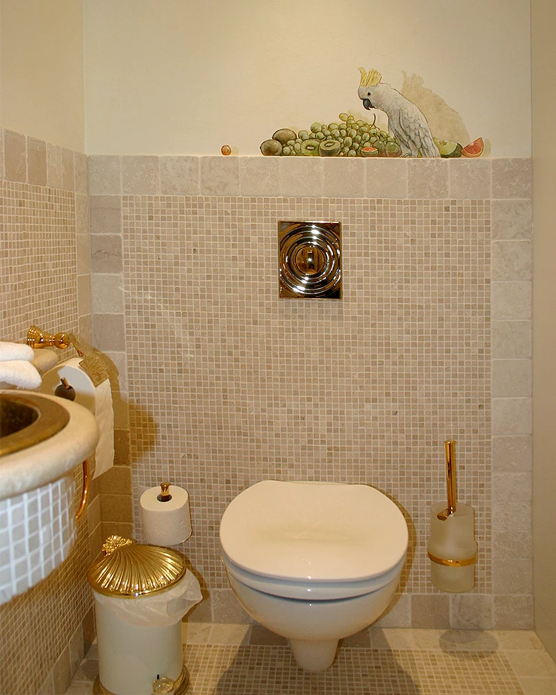 Wandmalerei in Bad und Wellness - Tendineum WC